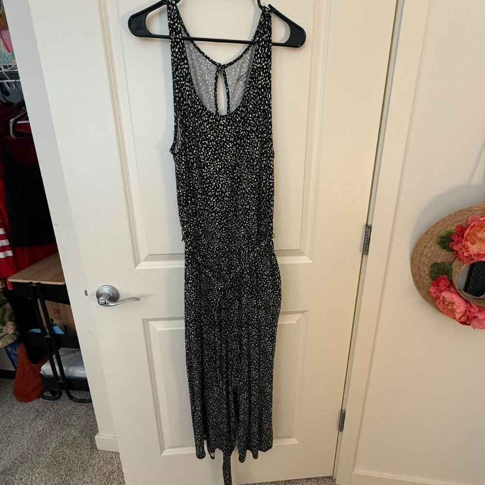 Fun and flirty polk a dot jumpsuit